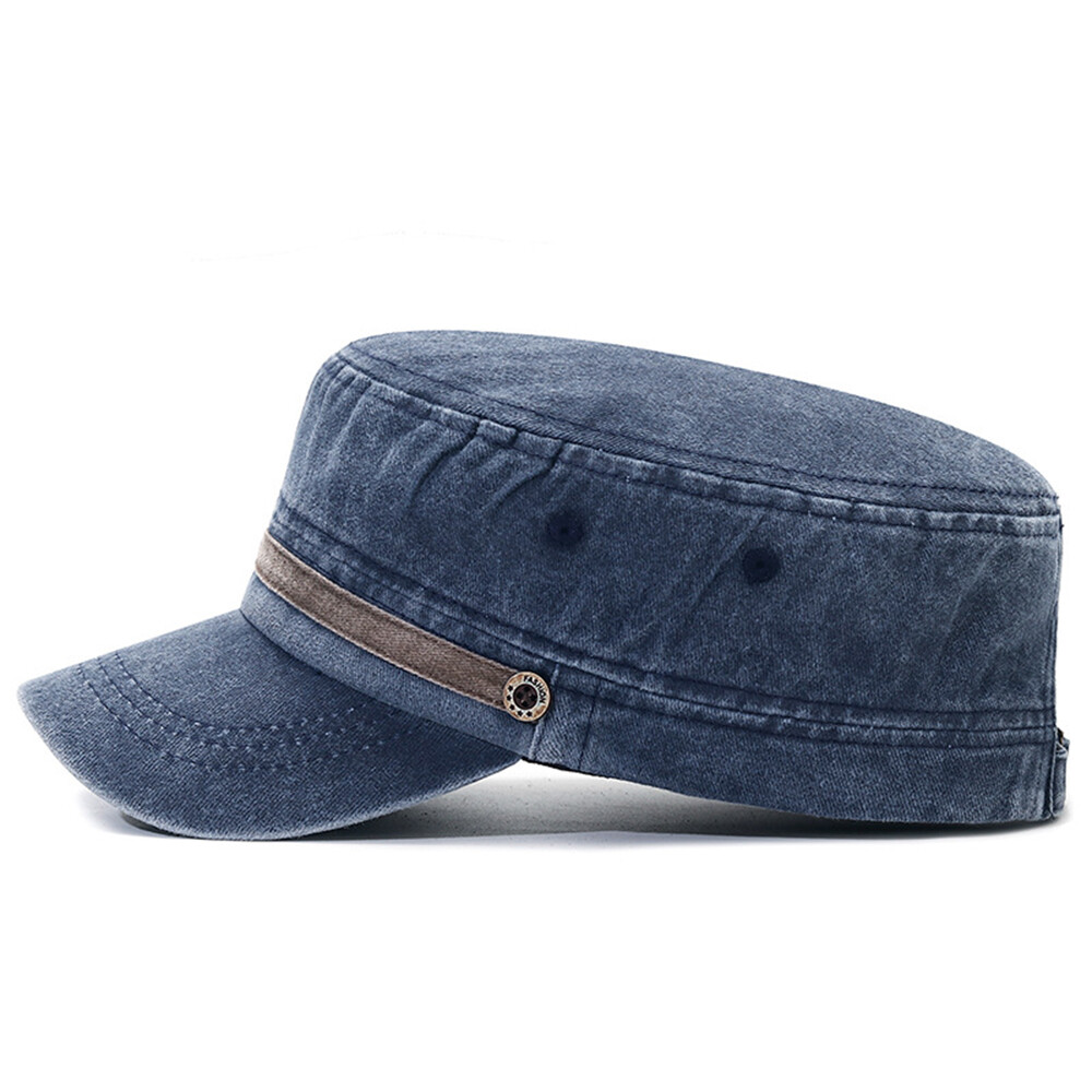 APL Cappelli E Cappelli Vintage Classici Lavati Con Top Piatto Per 