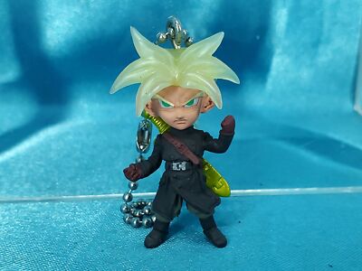 Bandai Dragonball Super UDM The Best 23 Mini Figure Keychain SS Xeno Trunks