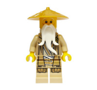 Lego Njo0883 • Mini Figur Wu Sensei • Ninjago