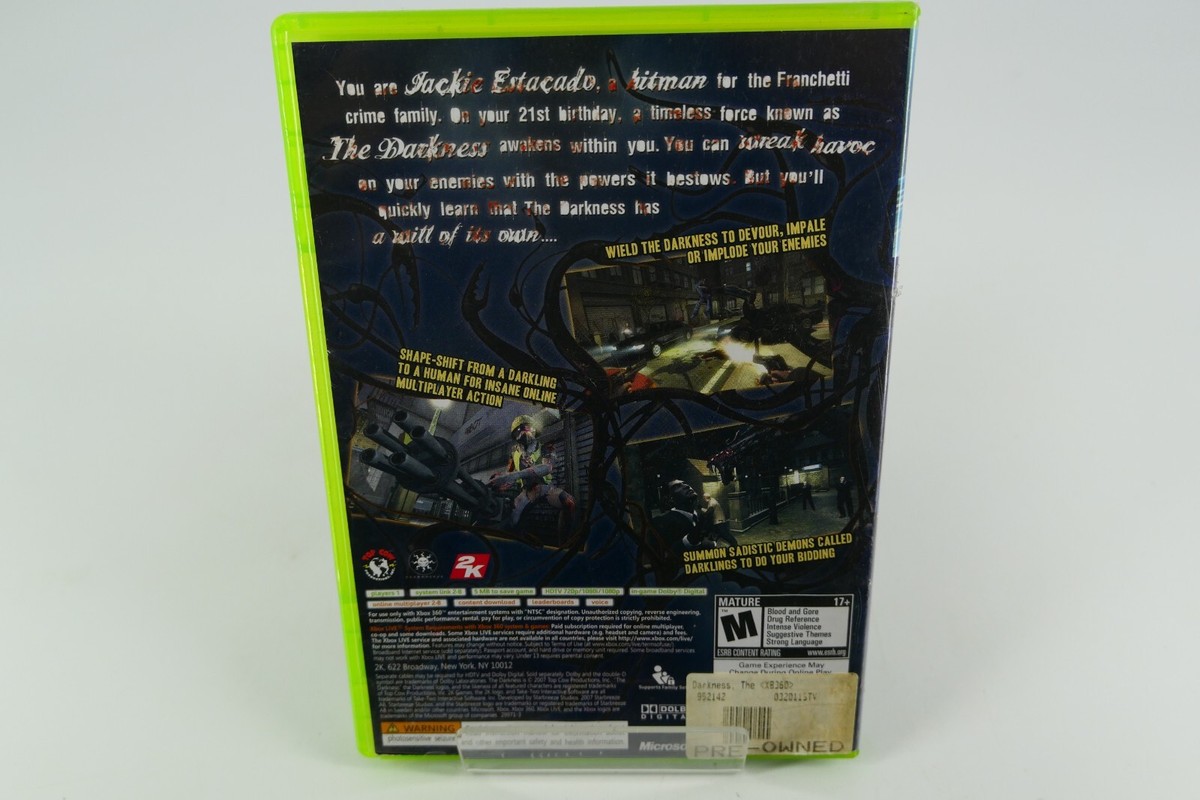 The Darkness（ザ・ダークネス） XB360 The Darkness/ザ・ダークネス （中古） | Xbox360