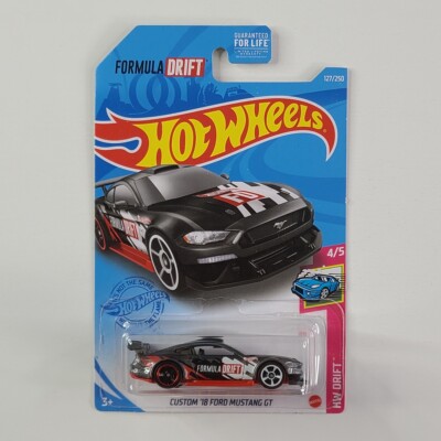 Hot Wheels - Custom '18 Ford Mustang GT (Metalflake Anthracite) | eBay