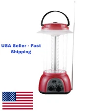 NIKATTO Rechargeable emergency Lantern AM/FM Scan Radio Super Bright Led