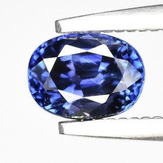 💎 0.60ct VS Oval Natural Purplish Blue Sapphire Unheated Tanzania Gemstone