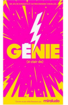 Jeux de société Éclair de Génie boîte cadeau anniversaire originale