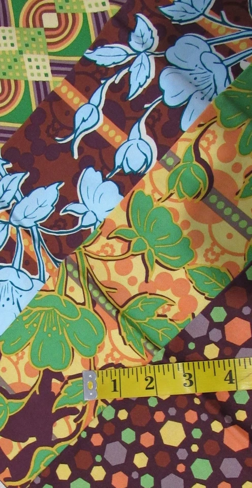 FQ 4 pc Bundle SWOON Melissa Averinos Modern Floral Art Andover Quilt Fabric LOT - Image 2 of 4