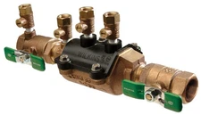 ZURN WILKINS Double Check Backflow Preventer: 350XL, 3/4" Inch Flange x Flange