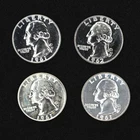 Lot of 4 / (3) 1961  and (1) 1962 / Washington Silver Quarters Proofs. See Pics