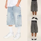 Victorious Men's Baggy Fit Cargo Denim Cotton Shorts DS2120