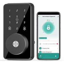 Smart Lock, 4-in-1 Keyless Entry Door Lock for Front Door, Digital Door Lock ...
