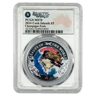 2024 $5 Tasmania Walls of Jerusalem Beauty of the World PCGS MS70