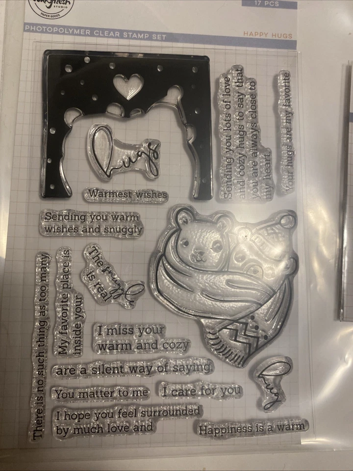 Troqueles estampillas de estudio rosas frescas Foto 3 de 4