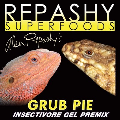Repashy Grub Pie Bearded Dragon Tegu Monitor Skinks Reptile Lizard Food Beard...