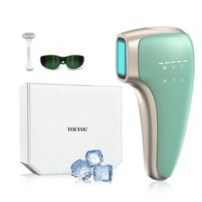 IPL Hair Removal Women Men Sapphire Ice Cooling 39 F Painless