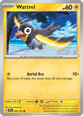 Wattrel - 066/191 - Common - Lightly Played