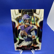Serial # Prizm 2025 Panini Select J.J. McCarthy #63 Concourse /799 Vikings NFL