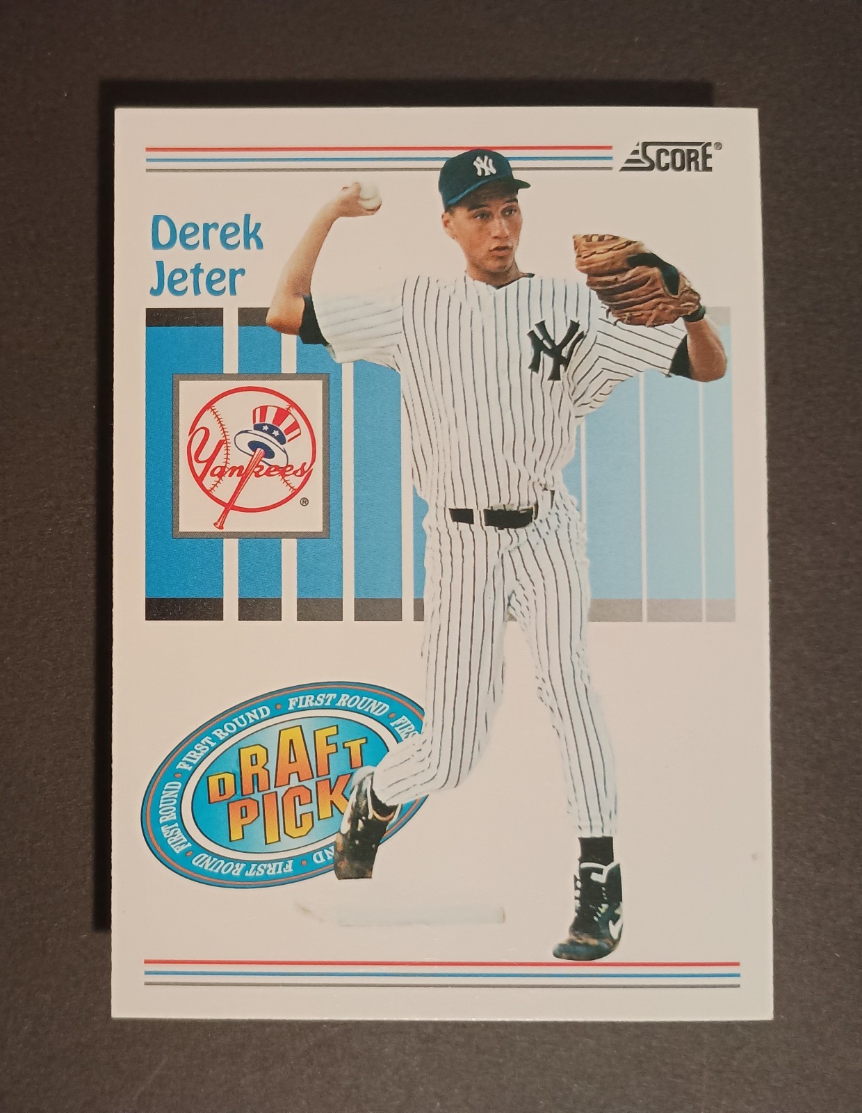 1993 Score Derek Jeter RC #489 NM Or Better HOF New York Yankees Rookie Card