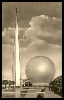 Postcard New York World's Fair Theme Center, NY