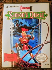 Nintendo Castlevania II 2 Simon's Quest With Manual