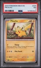 2023 POKEMON MEW EN-151 #025 PIKACHU PSA 7