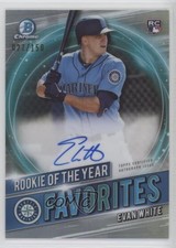 2021 Bowman Rookie of the Year Favorites 27/150 Evan White #ROYF-EW Auto yk0