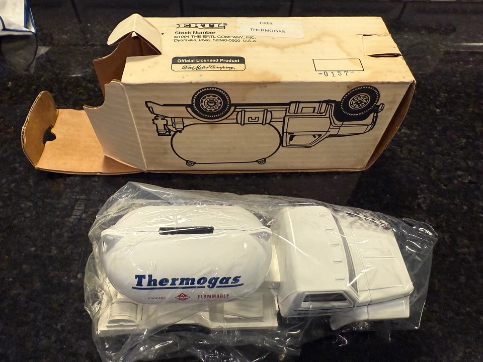 Banco de camión de propano Ford ERTL 1994 de colección - gráficos Thermogas - Stock # H252 Foto 3 de 4