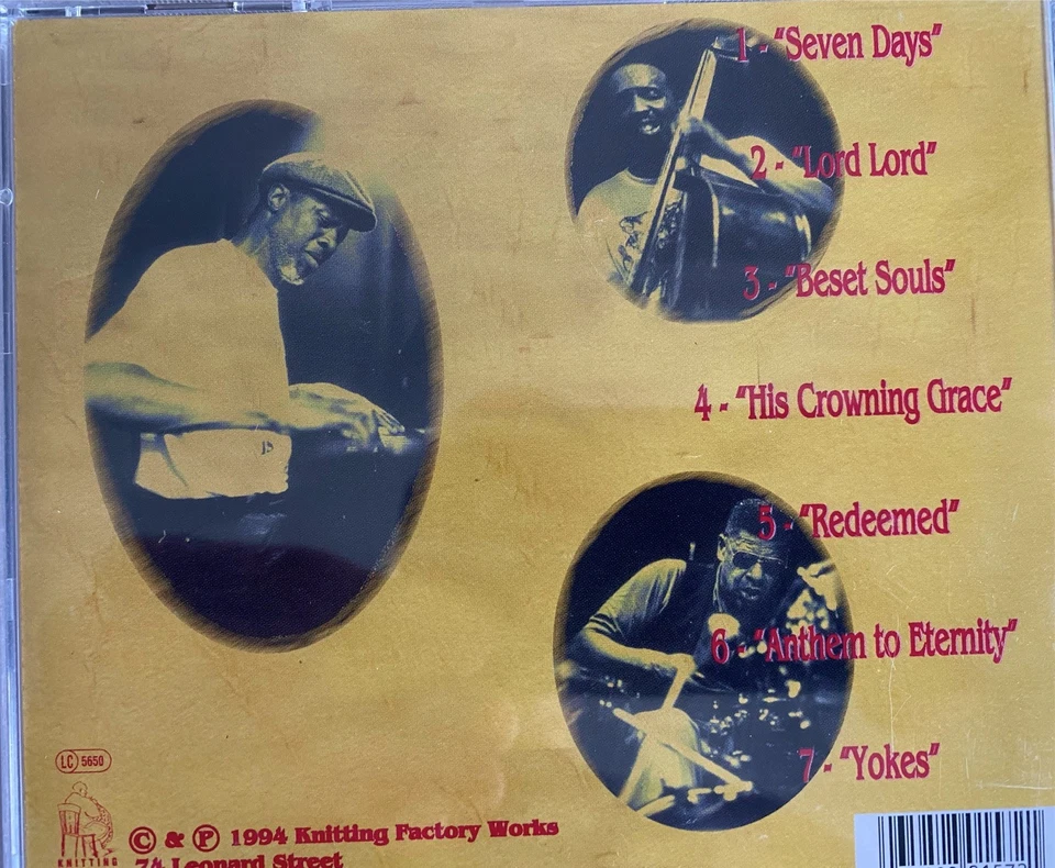 CHARLES GAYLE w/SUNNY MURRAY & WILLIAM PARKER - Kingdom Come CD 1994 AS NEW! Foto 2 de 2