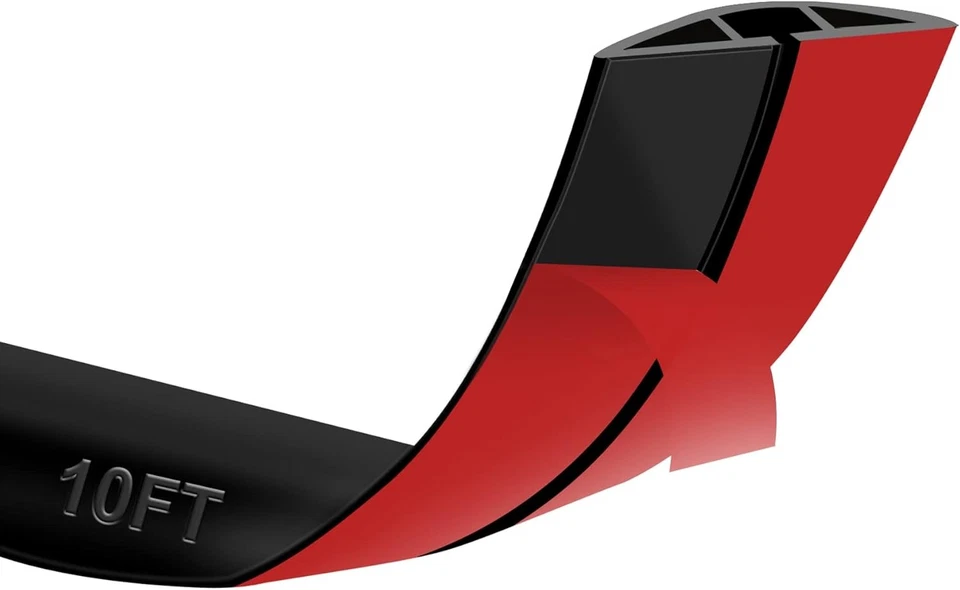 Protector de cubierta de cable de piso de 10/20 pies 3 canales organizador de cables ocultador de cables para exteriores Foto 2 de 2