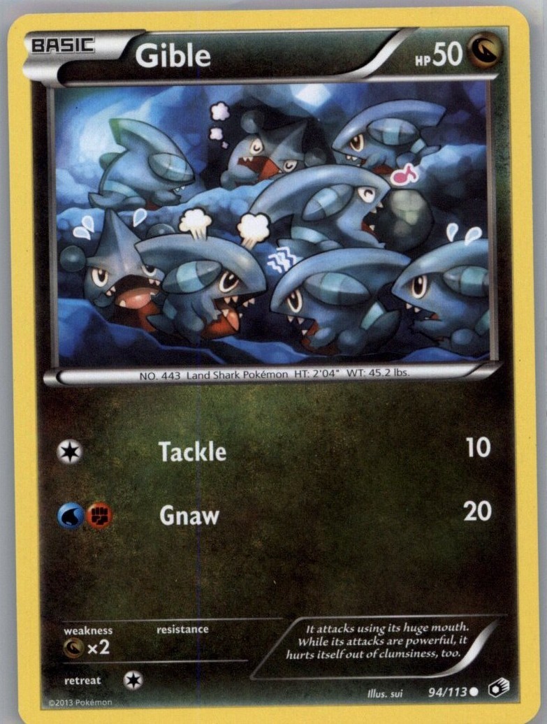 Legendary Treasures #94/113 Gible