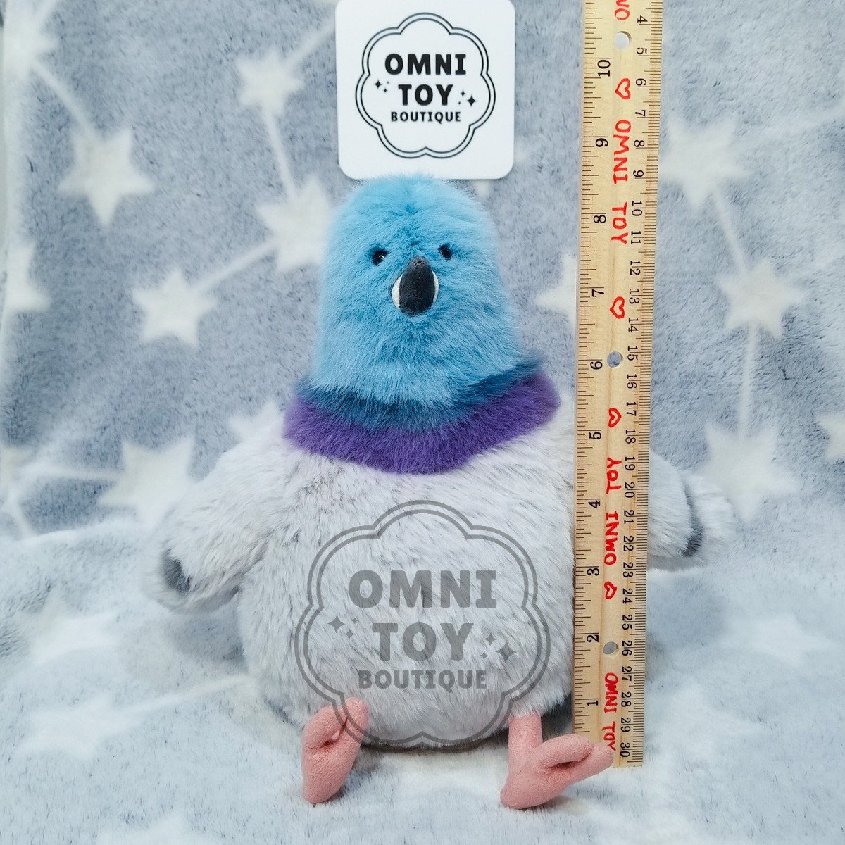 AUTHENTIC NEW Jellycat Strutton Pigeon Bird Gift NYC Diner