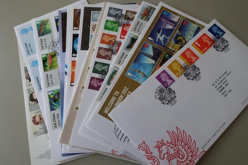 GB Fine Collection of 13 Different First Day Covers FDCs to 2013