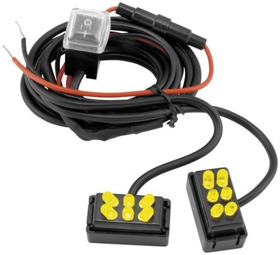 Street FX Electropods Rectangle Lightpods - Yellow/Black - 1042799