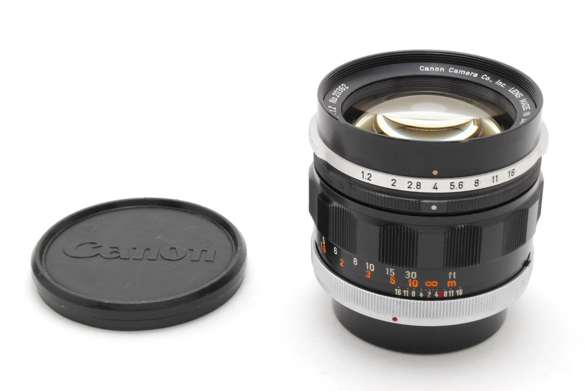 Canon FL f/1.2 Camera Lenses 58mm Focal for sale | eBay