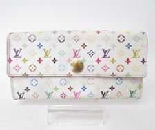 LOUIS VUITTON Monogram Multicolor Portefeuille Sarah Long Wallet S#51868