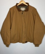 Vintage Walls Jacket Mens XXL Workwear Duck Canvas Insulated Brown Full Zip