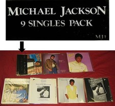 Michael Jackson - 9 Singles Pack (9x7", Single, RE, Red + Comp, Ltd)