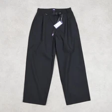 THE NORTH FACE Purple Label 65/35 Wide Tapered Field Pants Cool Max Fabric Black