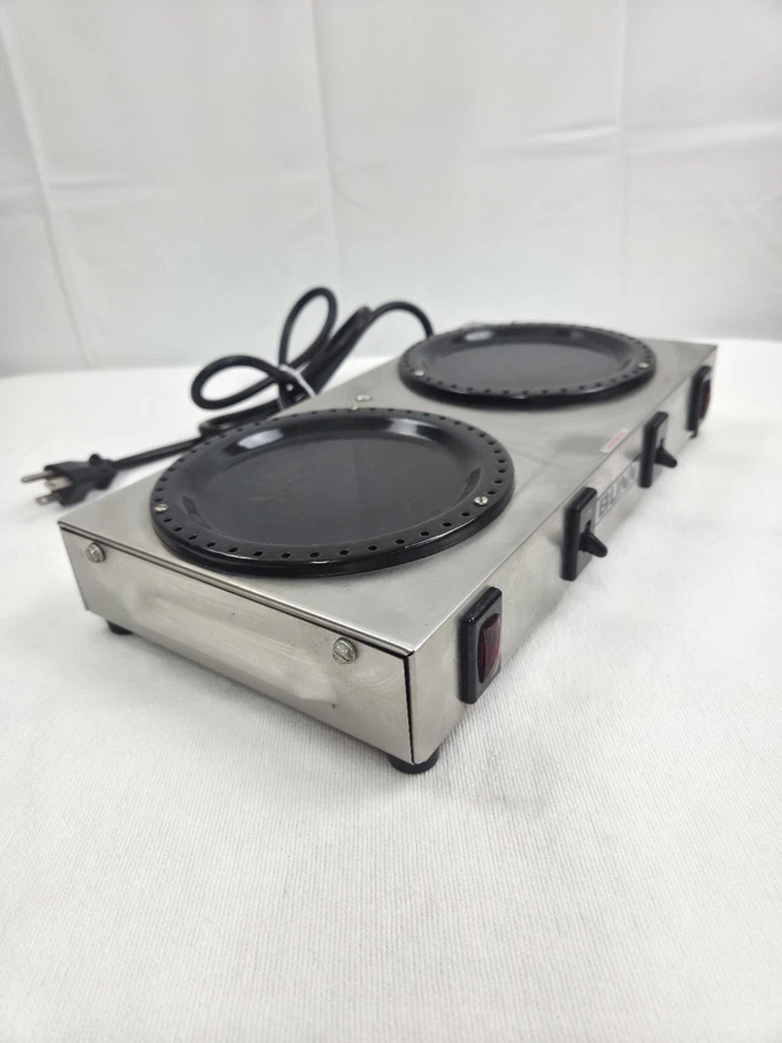 Calentador de cafetera BUNN modelo de doble posición! WX2 funcionando Foto 3 de 4