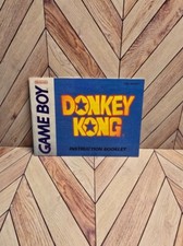 Donkey Kong Nintendo Game Boy Manual Only  Instruction Booklet