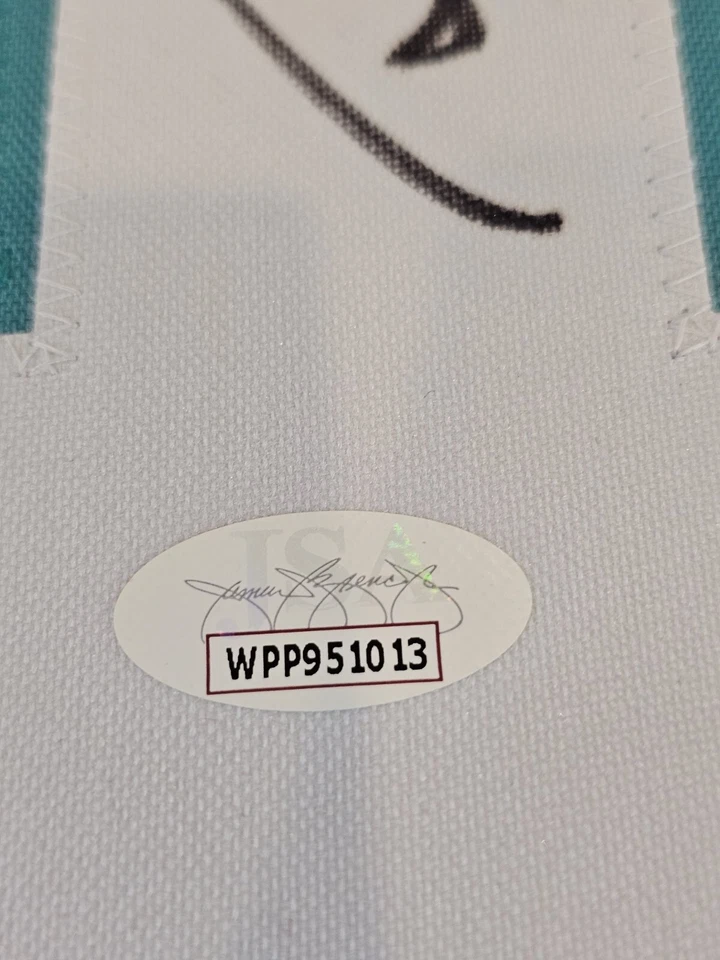 Bob Griese Autographed/Signed Jersey JSA COA Orange Custom Jersey - Image 3 of 4