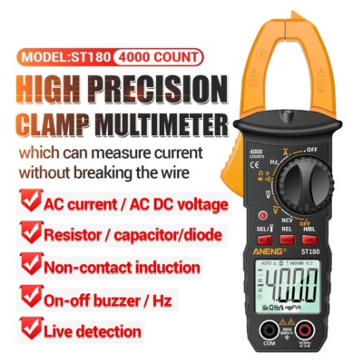 Digitales LCD Wechselstrom Gleichspannungs Multimeter Zangenmessgerät Testerc
