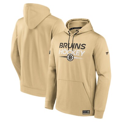 NHL Boston Bruins Hoody Poly Fleece POH Authentic Performance hooded Sweater