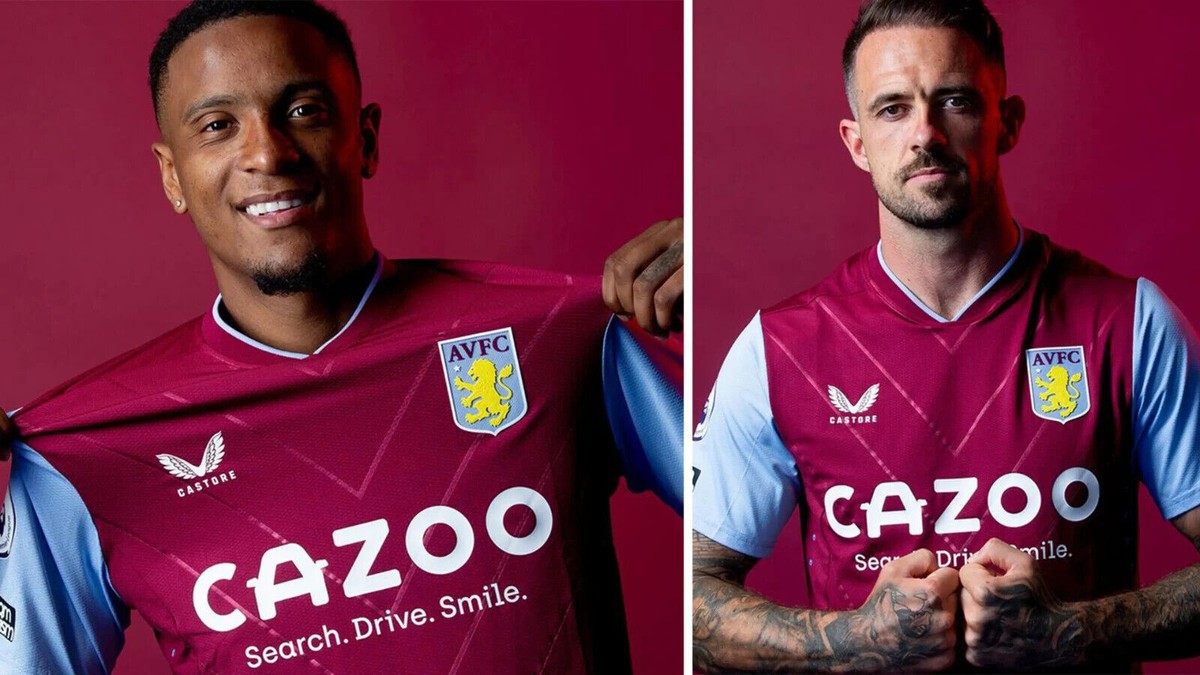 MEN'S FC ASTON VILLA 2022/2023 HOME SOCCER FOOTBALL SHIRT JERSEY