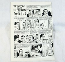 Tavola Originale "Tim E Tom" Disegno Di JP Decoudun - Edizioni Artima 1958