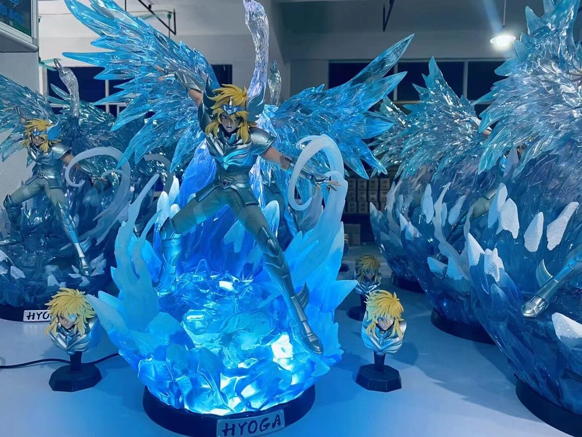 Hyoga Saint Seiya 1/6 Resin Statue Painted Figurine GK Model