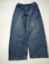 Urban Pipeline Ultimate Flex Straight Boys Adjustable Waist Denim Jeans Size 14R