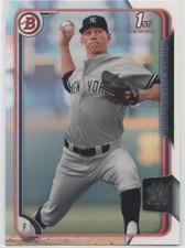 2015 Bowman Draft #58 James Kaprielian OAKLAND ATHLETICS Rookie Card 11. rookie card picture