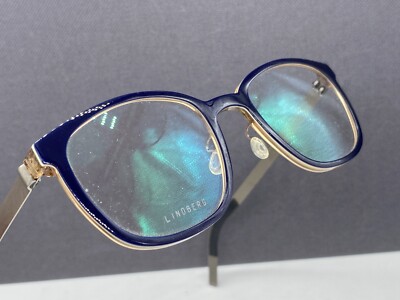 Lindberg Brille Herren Damen Rund Blau panto eckig Titan 1240