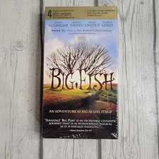 VHS Tape Big Fish Jessica Lange PG-13 125 Minutes 2004 IGS READY NEW Sealed