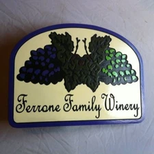 Personalized Wine Cellar 3D routed wood bar pub sign Custom carved