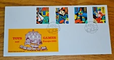 May 1989 Philart First Day Cover; Toys and Games